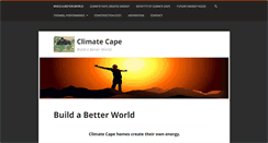 Desktop Screenshot of climatecape.com