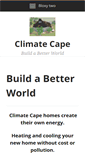 Mobile Screenshot of climatecape.com